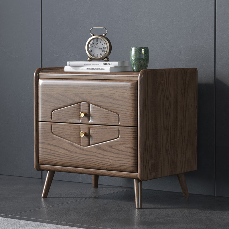 北欧家具 全实木白蜡木床头柜 北欧家具 全实木白蜡木床头柜