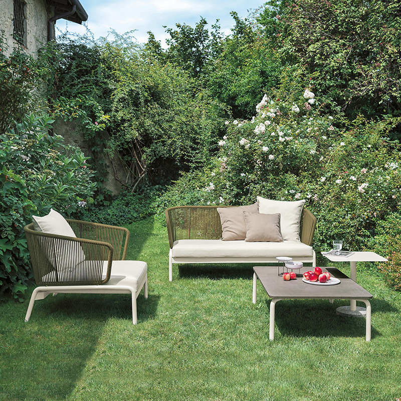 Outdoor furniture modern simple outdoor garden rattan furniture leisure garden rattan chair sofa Outdoor furniture modern simple outdoor garden rattan furniture leisure garden rattan chair sofa