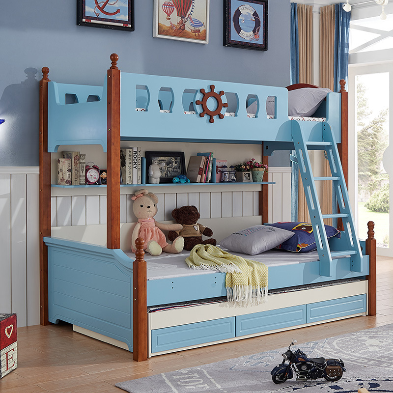 儿童家具 轻奢儿童床上下床组合上下铺双层床卧室儿童床 儿童家具 轻奢儿童床上下床组合上下铺双层床卧室儿童床
