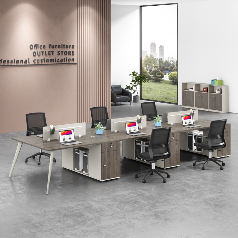 办公家具 职员办公桌椅组合屏风隔断员工办公桌电脑桌
