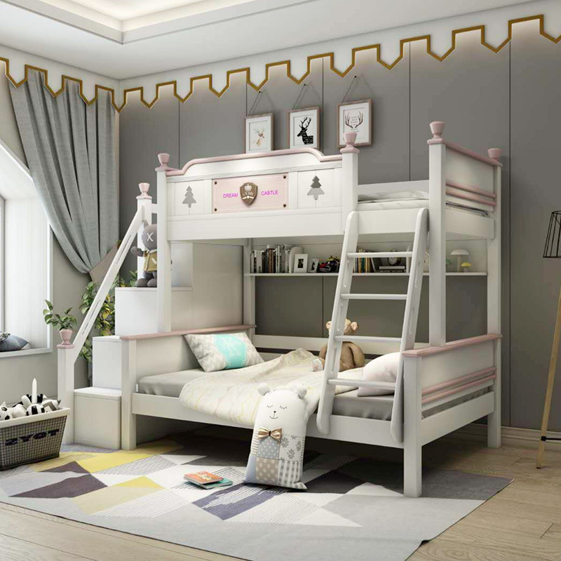 儿童家具 多功能双层床上下床两层儿童高低上下铺