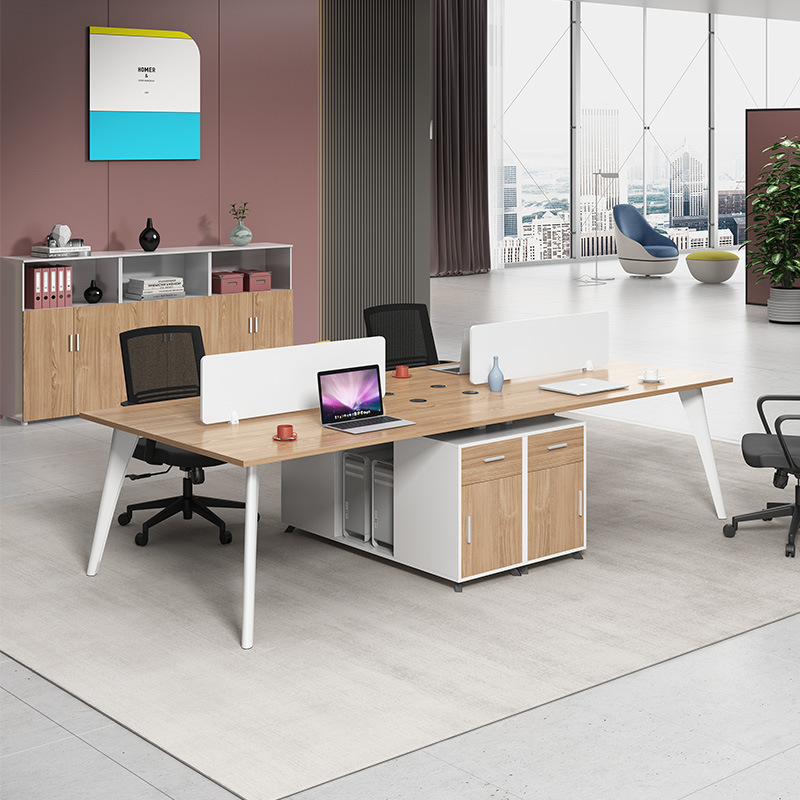 办公家具 现代简约职员屏风隔断办公桌椅