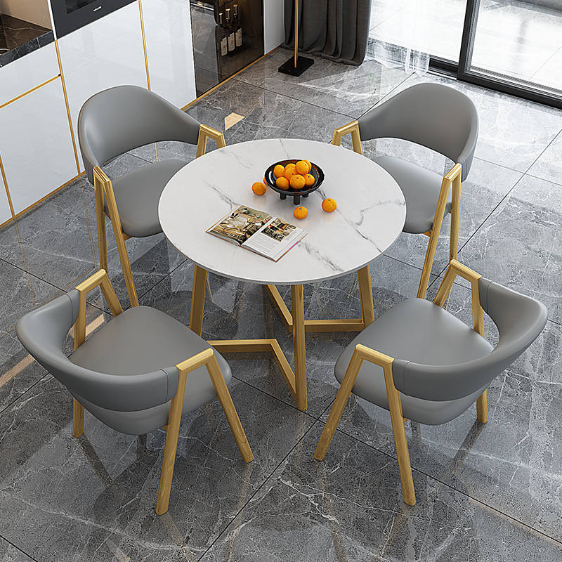 办公家具 岩板轻奢洽谈接待桌椅组合售楼部简约休闲会客桌 办公家具 岩板轻奢洽谈接待桌椅组合售楼部简约休闲会客桌