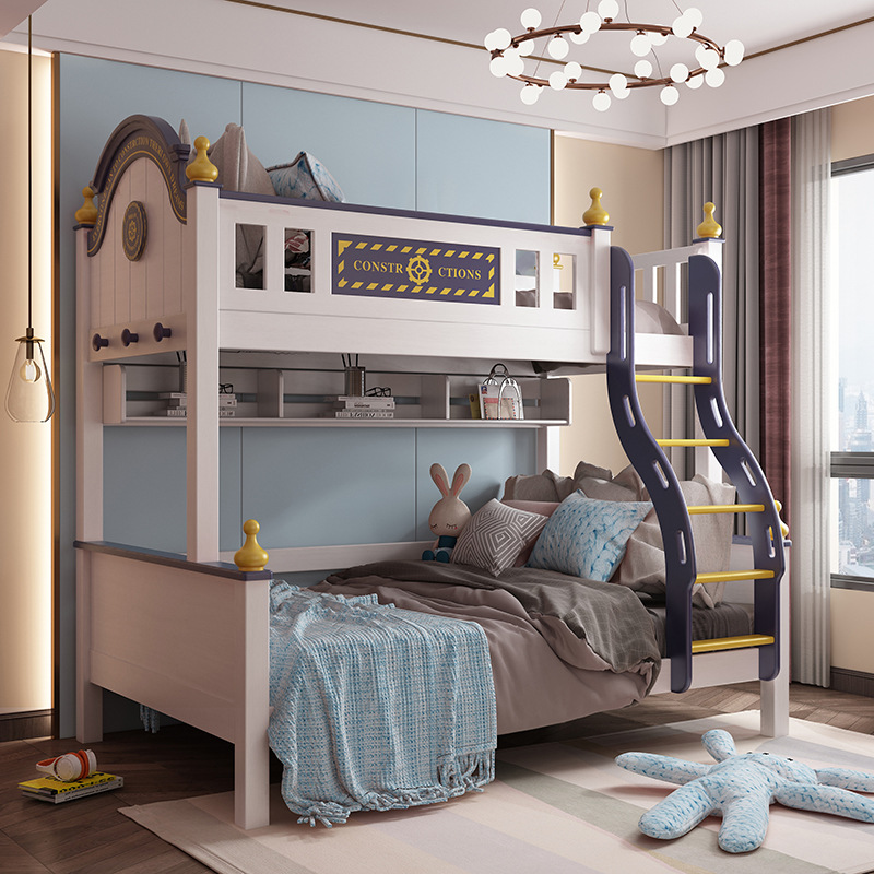 儿童家具 全实木高低床上下床双层床多功能母子双人儿童床 儿童家具 全实木高低床上下床双层床多功能母子双人儿童床
