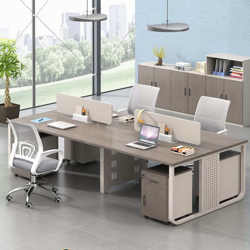 办公家具 职员办公桌椅组合4/6人位办公室电脑桌员工位 办公家具 职员办公桌椅组合4/6人位办公室电脑桌员工位