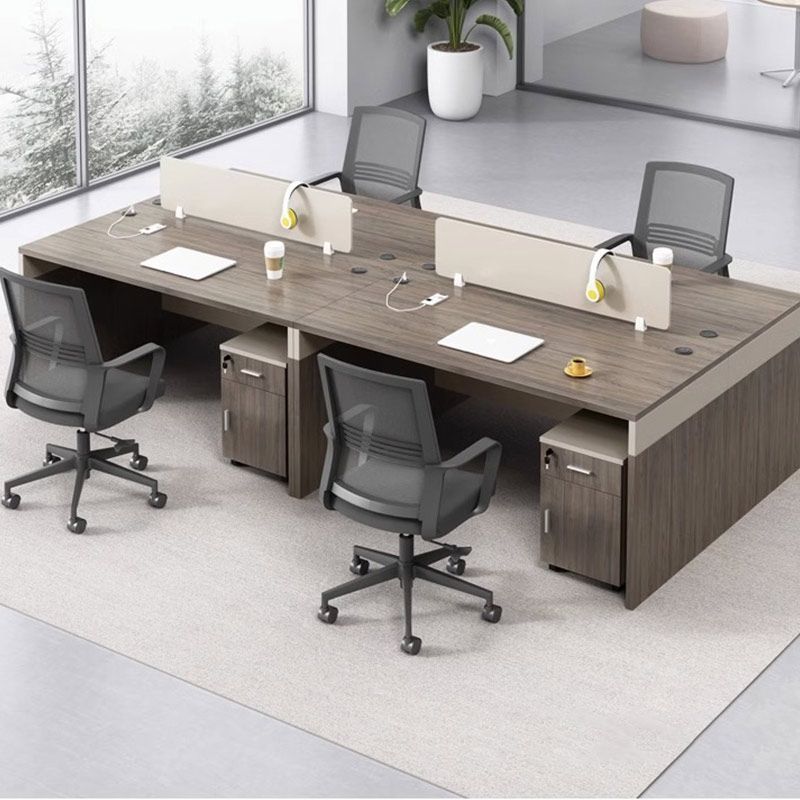 办公家具 职员电脑桌双人位4人位现代简约员工卡座 办公家具 职员电脑桌双人位4人位现代简约员工卡座