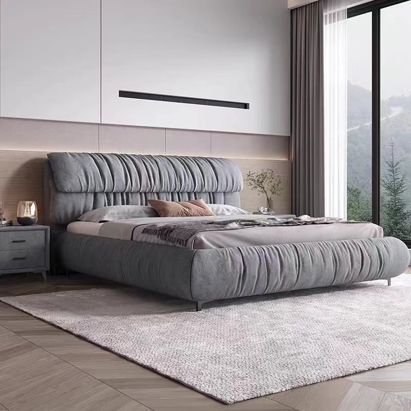 简约家具 免洗科技布艺床 网红云朵床 简约家具 免洗科技布艺床 网红云朵床