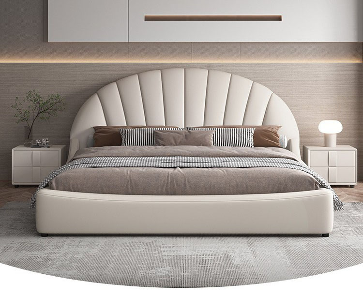 简约家具 轻奢现代公主床 极简床皮艺床 简约家具 轻奢现代公主床 极简床皮艺床