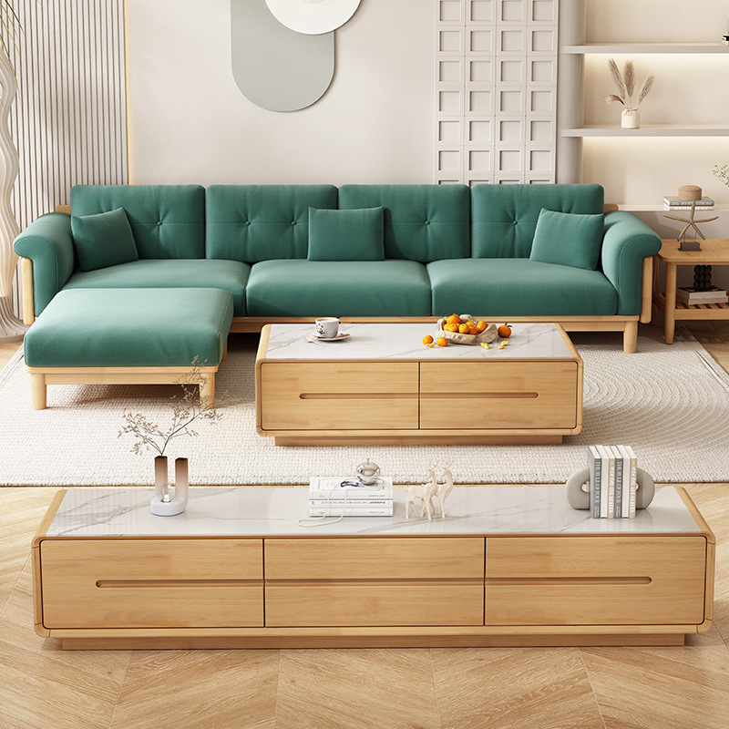 北欧家具 实木布艺沙发 现代简约小户型日式布艺沙发 北欧家具 实木布艺沙发 现代简约小户型日式布艺沙发