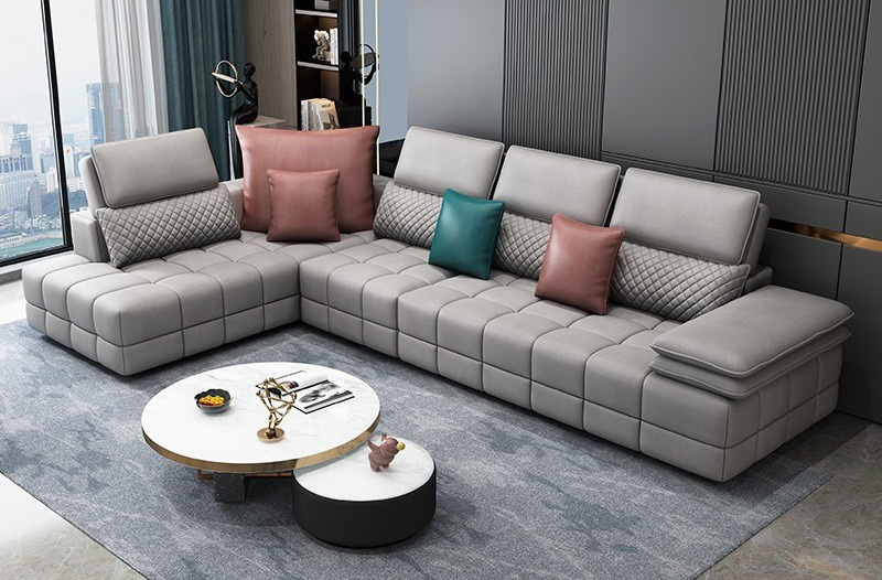 Simple furniture living room complete fabric sofa atmospheric technology cloth Simple furniture living room complete fabric sofa atmospheric technology cloth