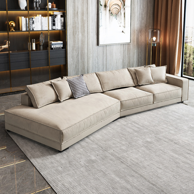 简约家具 极简布艺沙发 现代简约科技布羽绒沙发 简约家具 极简布艺沙发 现代简约科技布羽绒沙发