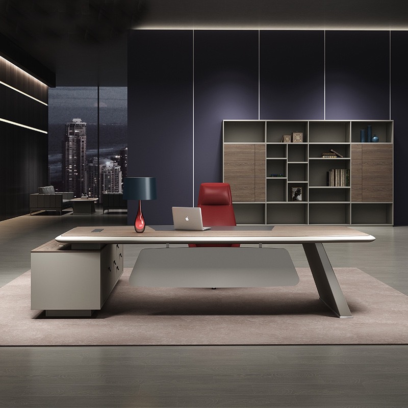 办公家具 现代简约经理桌 大气大班台老板桌