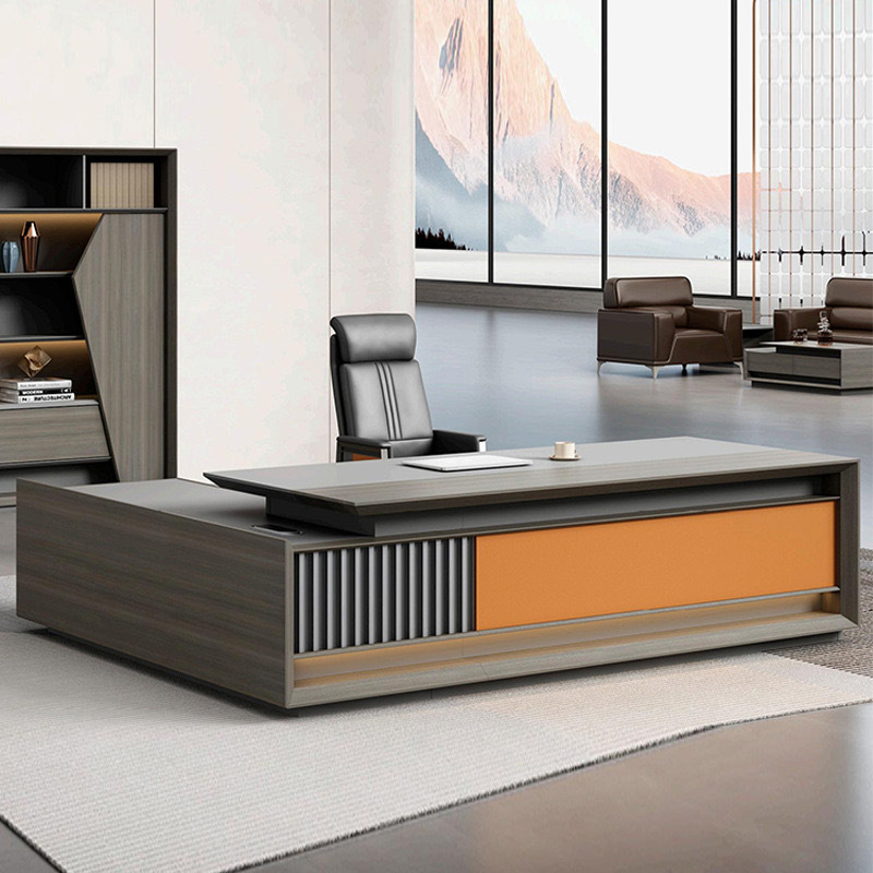 Office furniture simple modern manager desk desk Supervisor desk large class desk