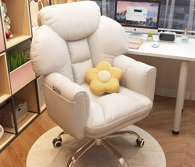 Computer chair home comfort sedentary chair can sit can lie office chair esports swivel chair