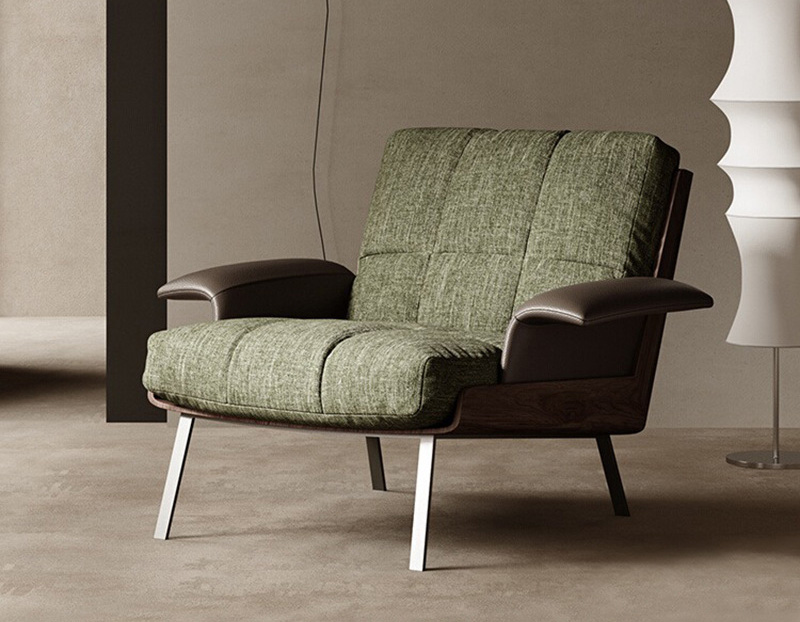 Nordic Italian leisure chair discuss leisure chair Home office tiger chair single sofa chair